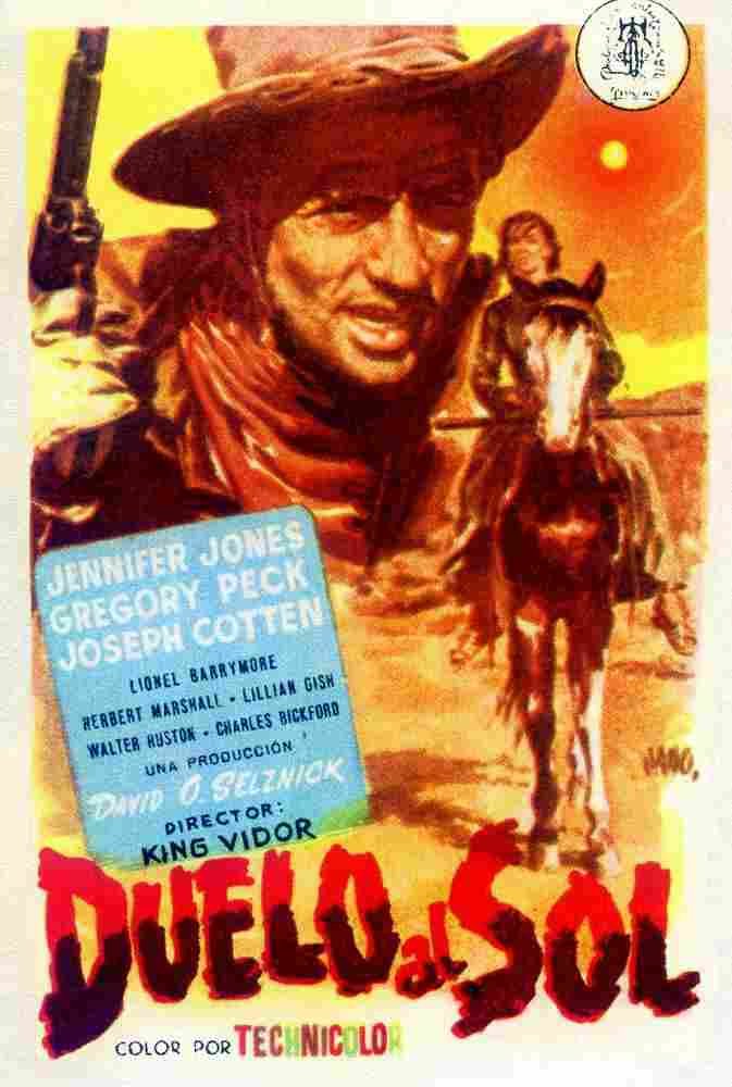 Duel in the Sun 06  film star poster A4 Photo Print