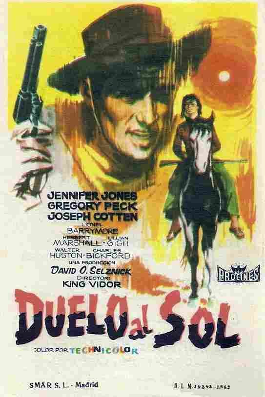 Duel in the Sun 08  film star poster A4 Photo Print