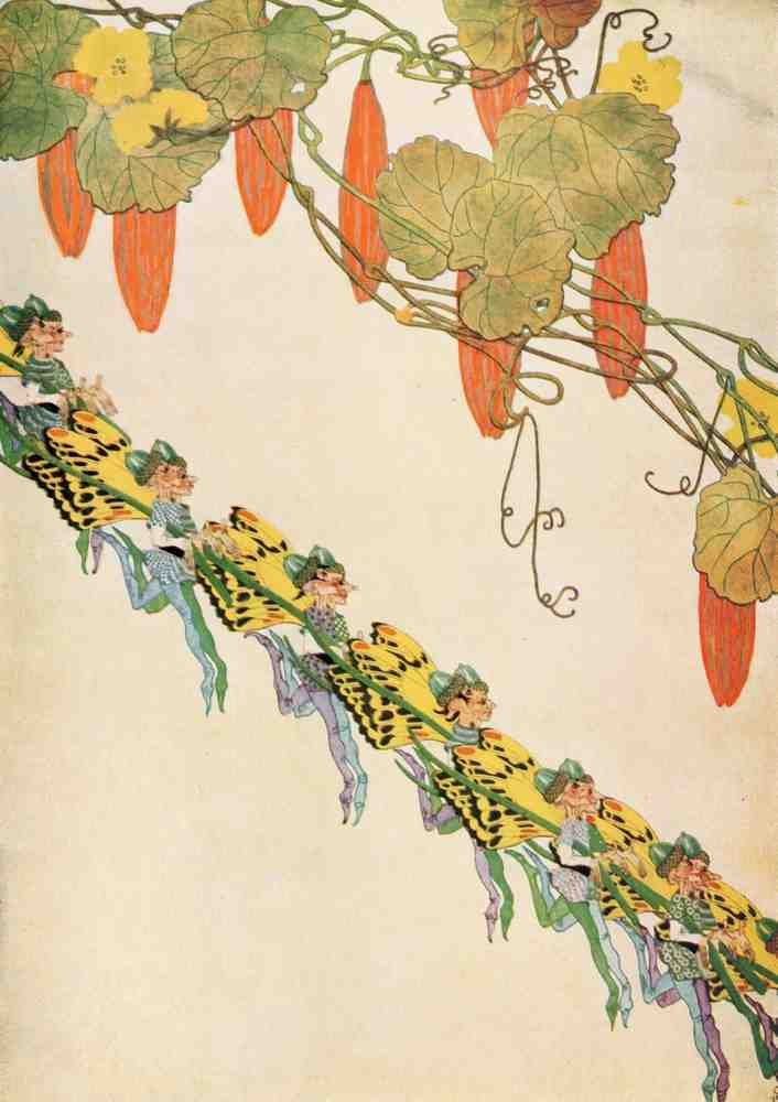 Dugald S Walker v 1 Page 007 Fairy Art Vintage Illustration A4 Photo Print