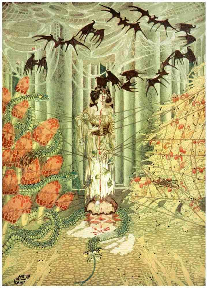Dugald S Walker v 1 Page 034 Fairy Art Vintage Illustration A4 Photo Print