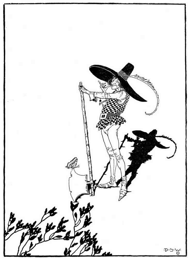 Dugald S Walker v 1 Page 047 Fairy Art Vintage Illustration A4 Photo Print