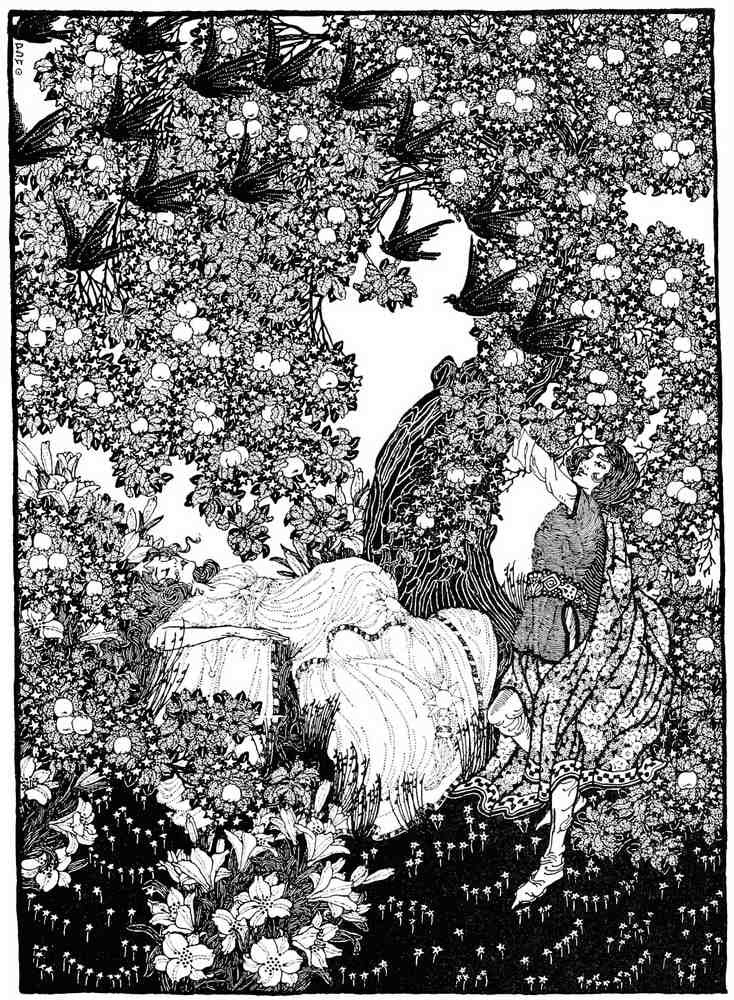 Dugald S Walker v 1 Page 051 Fairy Art Vintage Illustration A4 Photo Print