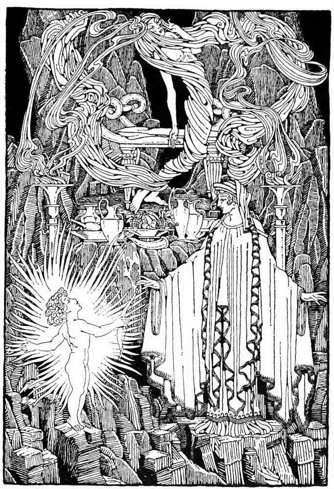 Dugald S Walker v 1 Page 077 Fairy Art Vintage Illustration A4 Photo Print