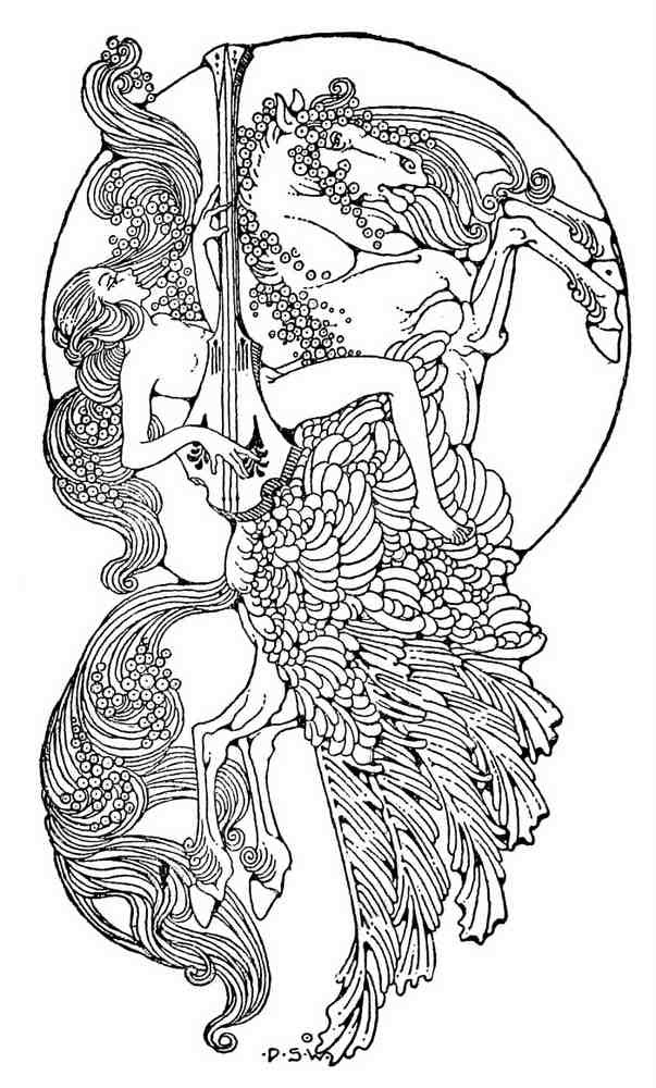 Dugald S Walker v 1 Page 087 Fairy Art Vintage Illustration A4 Photo Print
