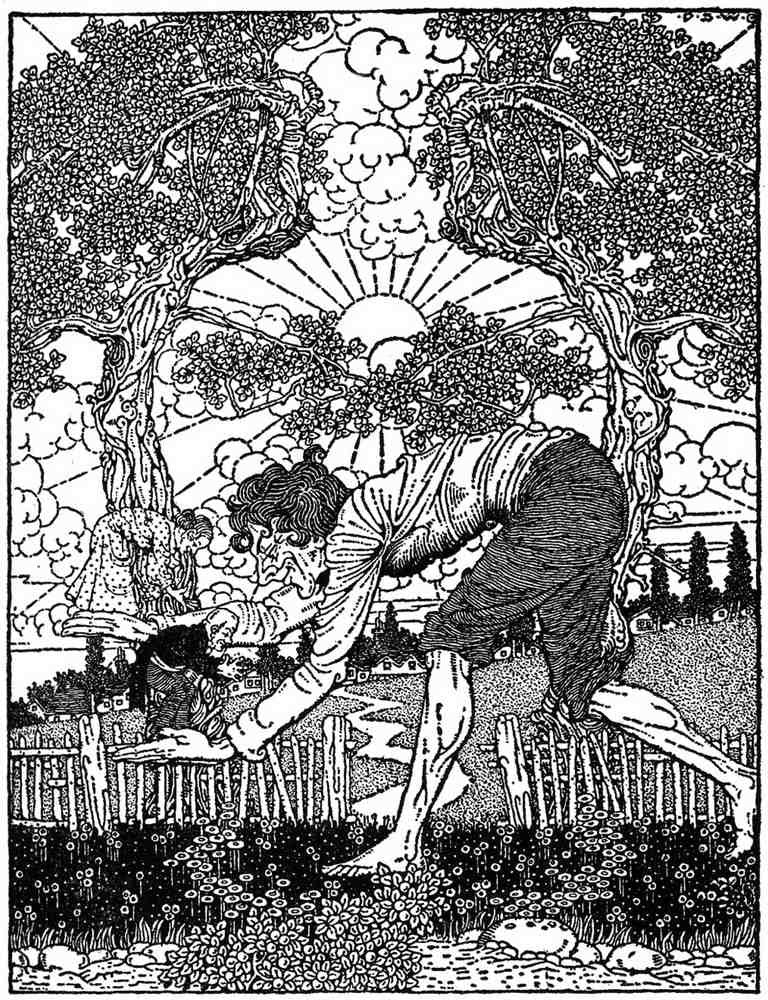 Dugald S Walker v 1 Page 121 Fairy Art Vintage Illustration A4 Photo Print