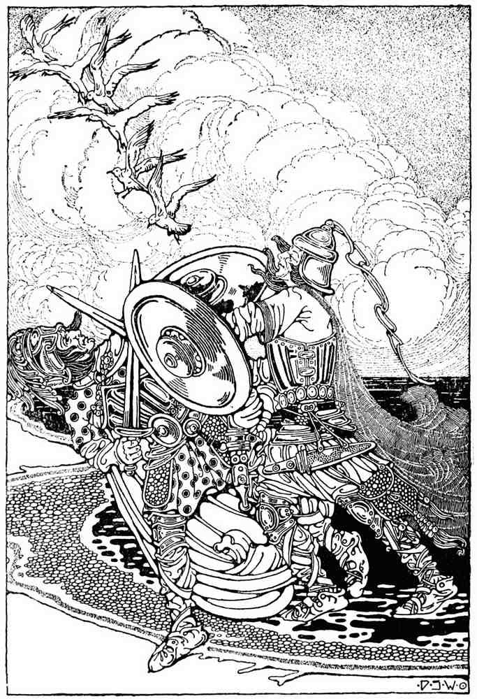 Dugald S Walker v 2 Page 053 Fairy Art Vintage Illustration A4 Photo Print