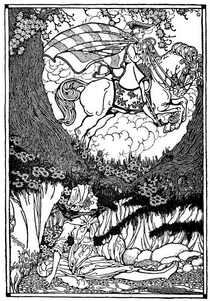 Dugald S Walker v 2 Page 114 Fairy Art Vintage Illustration A4 Photo Print