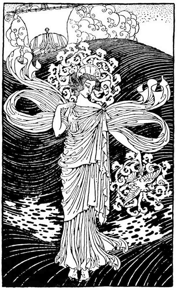 Dugald S Walker v 2 Page 140 Fairy Art Vintage Illustration A4 Photo Print