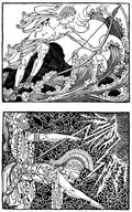 Dugald S Walker v 2 Page 145 Fairy Art Vintage Illustration A4 Photo Print