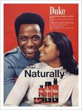 Duke Cosmetics Black Advert 1973 Vintage Retro Advert Poster A4 Photo Print