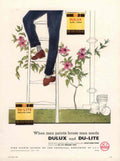 Dulux Paint House 1950s Vintage Retro Advert Poster