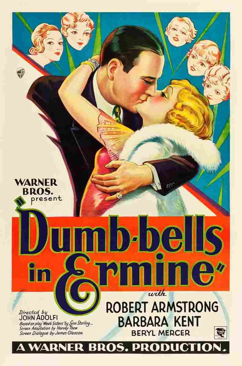 Dumb bells in Ermine 01  film star poster A4 Photo Print