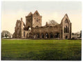 Dumfriesshire Dumfries Sweetheart Abbey Vintage A4 Photo Print
