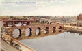 Dumfriesshire Dumfries The Two Bridges Vintage A4 Photo Print