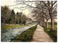 Dumfriesshire Moffat on the Annan Water Vintage A4 Photo Print