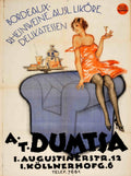 Dumtsa Wine Drinks Vintage Retro Advert Poster A4 Photo Print