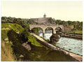 Dunblane Cathedral from N Vintage A4 Photo Print