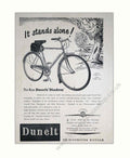 Dunelt Diadem Bicycle Vintage Retro Advert Poster A4 Photo Print