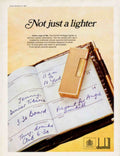 Dunhill Rolllagas Diary Vintage Retro Advert Poster A4 Photo Print