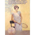 Dunlop Tennis Advertisement Vintage Retro Advert Poster A4 Photo Print
