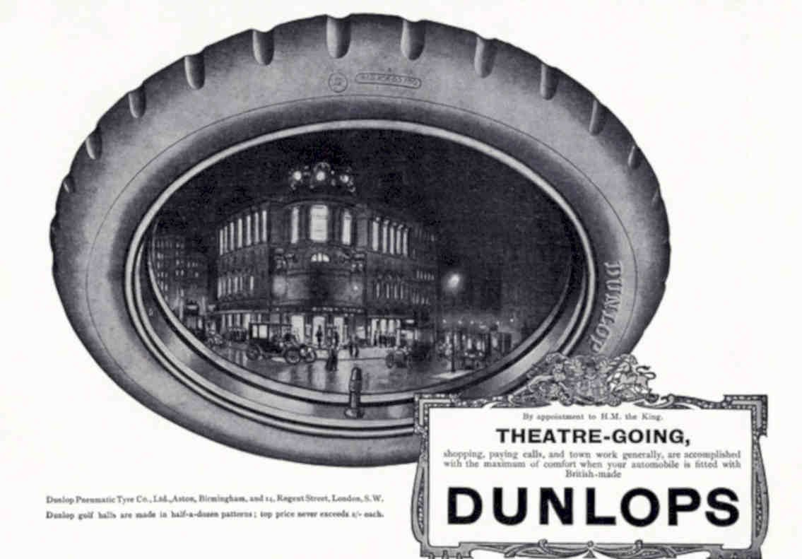 Dunlop Theatre Going Vintage Retro Advert Poster A4 Photo Print