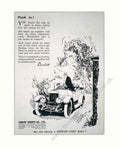 Dunlop Tires Golf Vintage Retro Advert Poster A4 Photo Print
