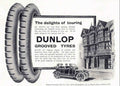 Dunlop Tyre Rollsroyce Vintage Retro Advert Poster A4 Photo Print