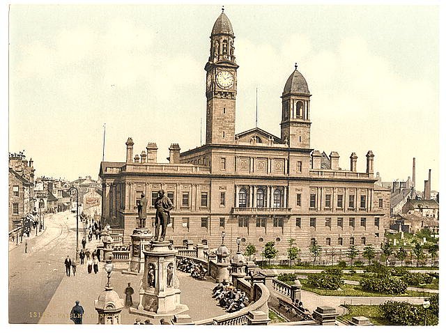 Dunn Square Paisley Vintage A4 Photo Print