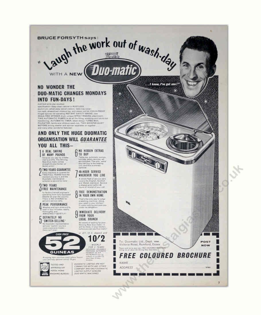 Duo Matic Telephone Vintage Retro Advert Poster A4 Photo Print