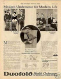 Duofold Health Underwear 2 Vintage Retro Advert Ads A4 Photo Print