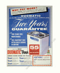 Duomatic Triumph Flyer Vintage Retro Advert Poster A4 Photo Print