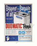 Duomatic Triumph Poster 2 Vintage Retro Advert Poster A4 Photo Print
