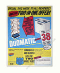 Duomatic Two One Vintage Retro Advert Poster A4 Photo Print