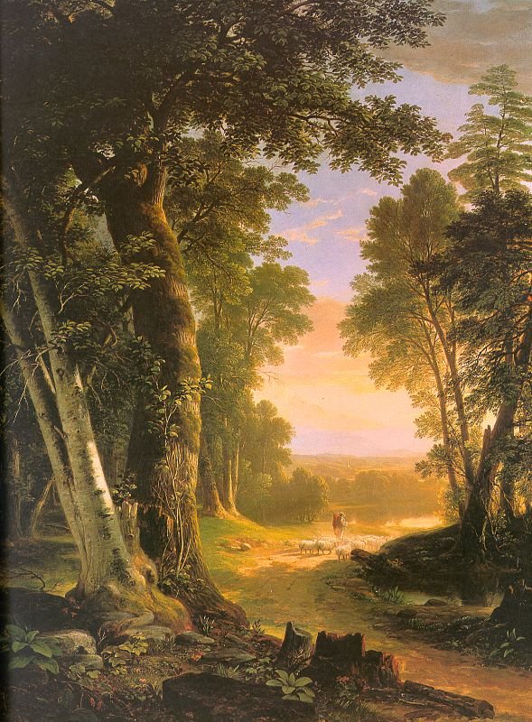 Durand Asher Brown American 1796 1886 Art A4 Photo Print
