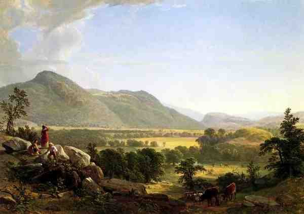 Durand Asher Brown Dover Plain A4 Photo Print