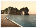 Durdle Door Lulworth Vintage A4 Photo Print