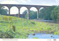 Durham Bishops Auckland Railway Viaduct 1960s Vintage A4 Photo Print
