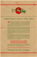 Durham Christmas Gifts Vintage Retro Advert Ads A4 Photo Print