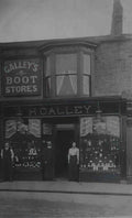 Durham Crook Galleys Shoe Shop Vintage A4 Photo Print