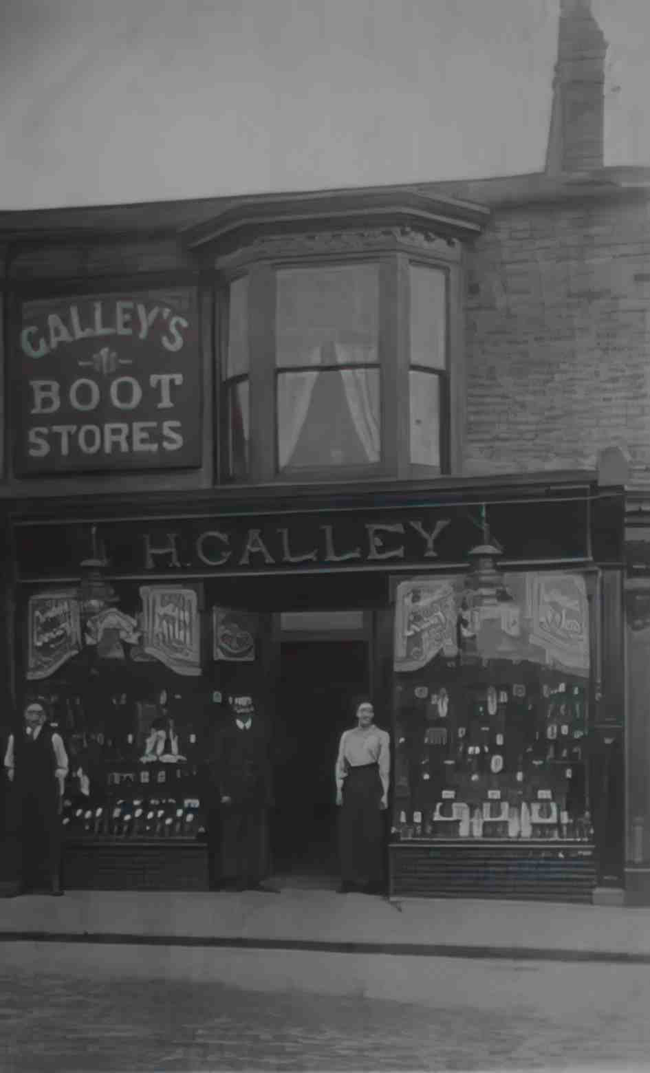 Durham Crook Galleys Shoe Shop Vintage A4 Photo Print