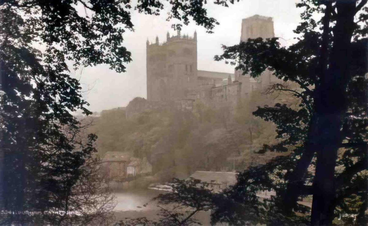 Durham Durham Cathedral 1910s Vintage A4 Photo Print