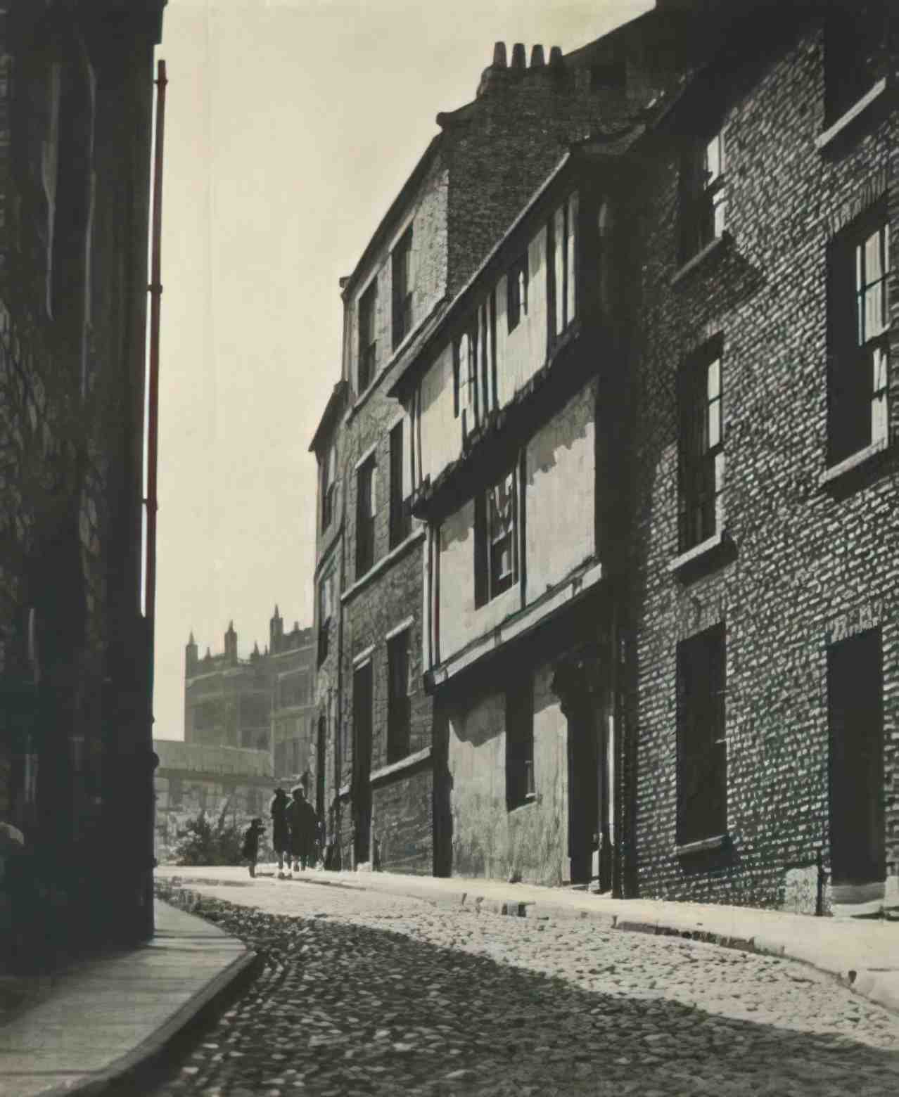 Durham Durham Narrow Streets c1930s Vintage A4 Photo Print