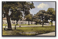 Durham Staindrop Village Terraced Houses From Green Vintage A4 Photo Print