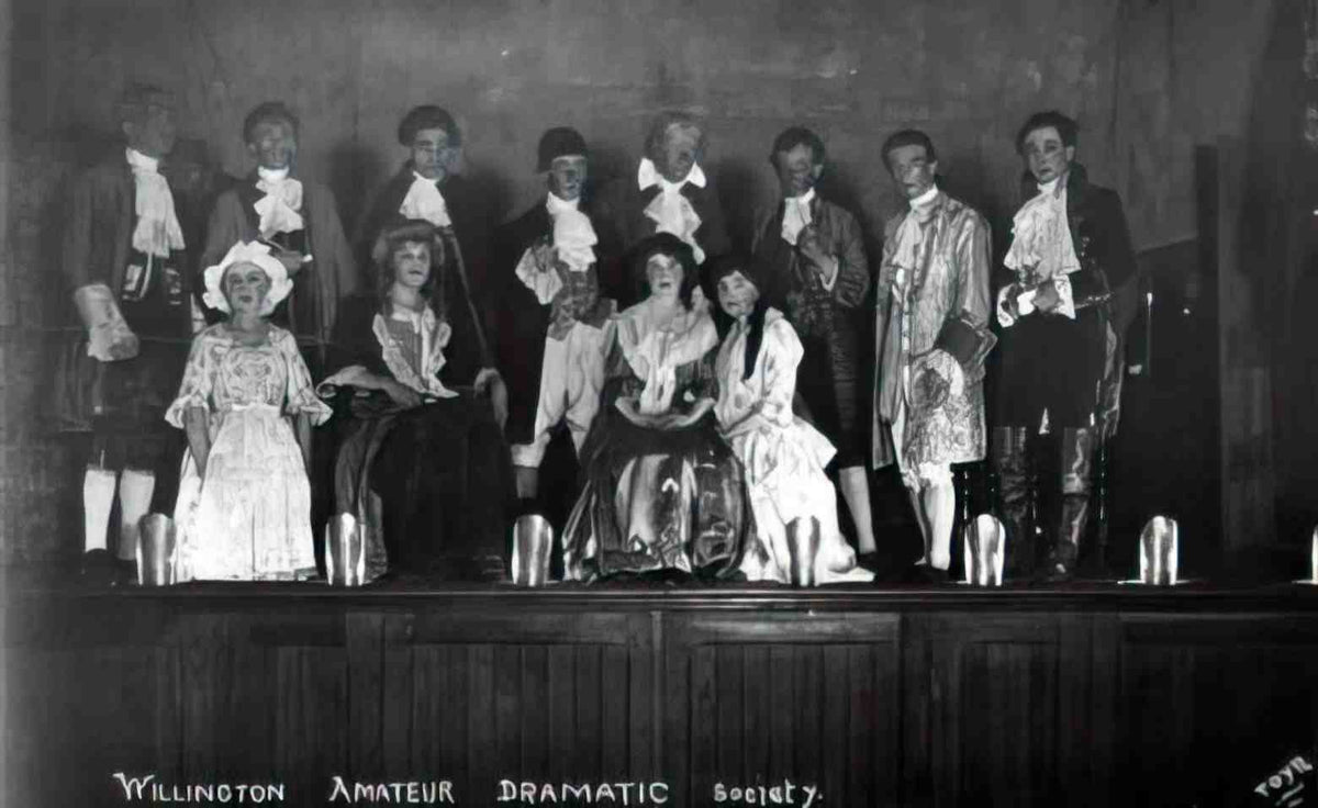 Durham Willington Amateur Dramatic Society 6th April 1921 Vintage A4 Photo Print