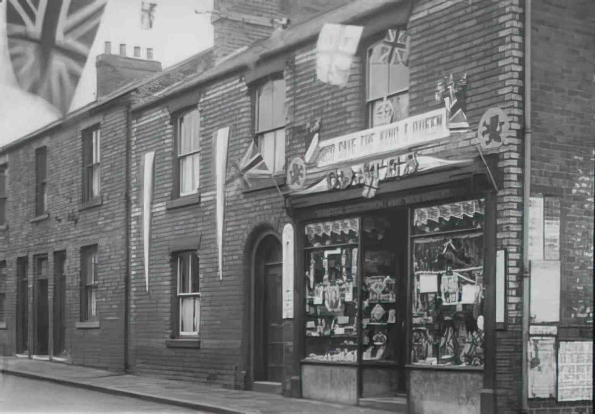 Durham Willington Coates Printer Stationer and Newsagent Vintage A4 Photo Print