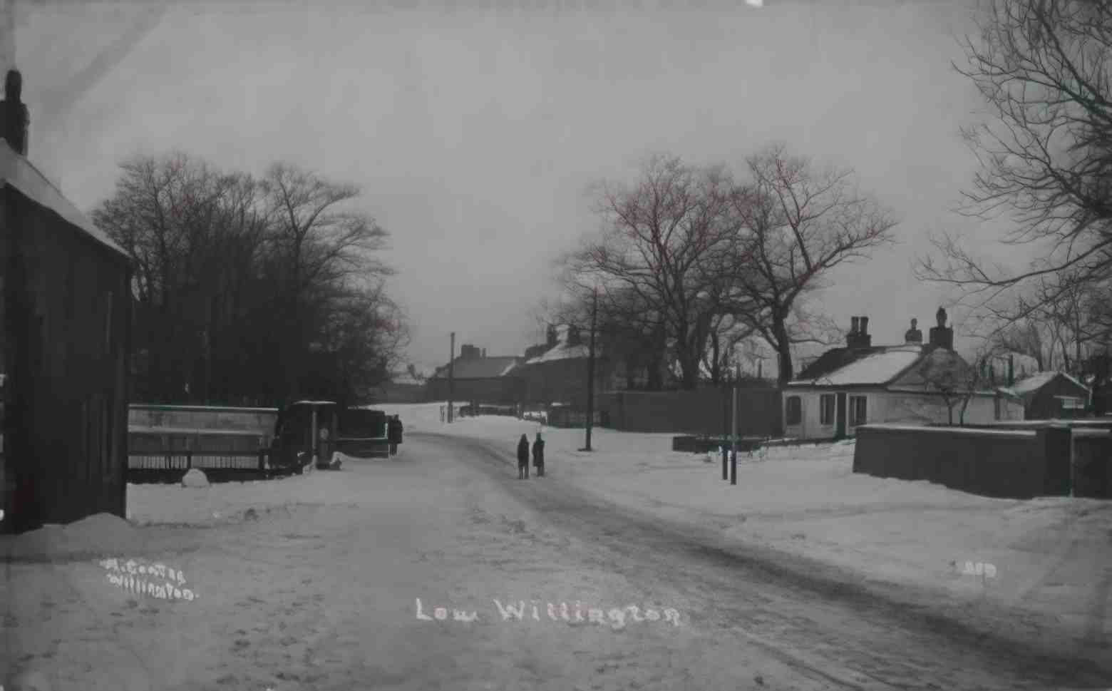 Durham Willington Low Willington Vintage A4 Photo Print