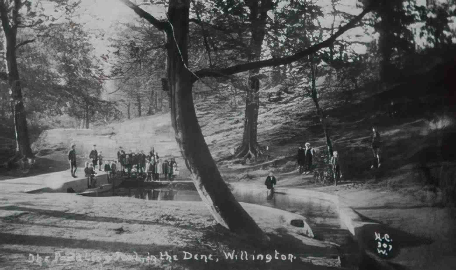 Durham Willington Paddling Pool The Dene Vintage A4 Photo Print