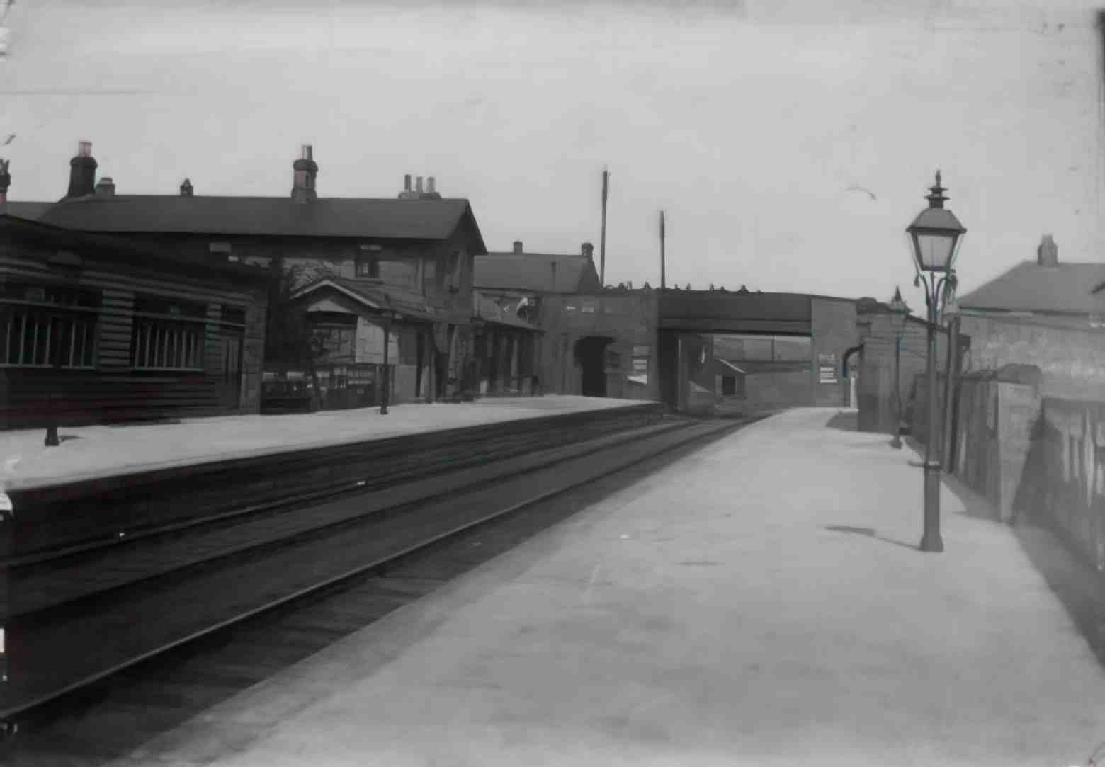 Durham Willington Rail Station Vintage A4 Photo Print