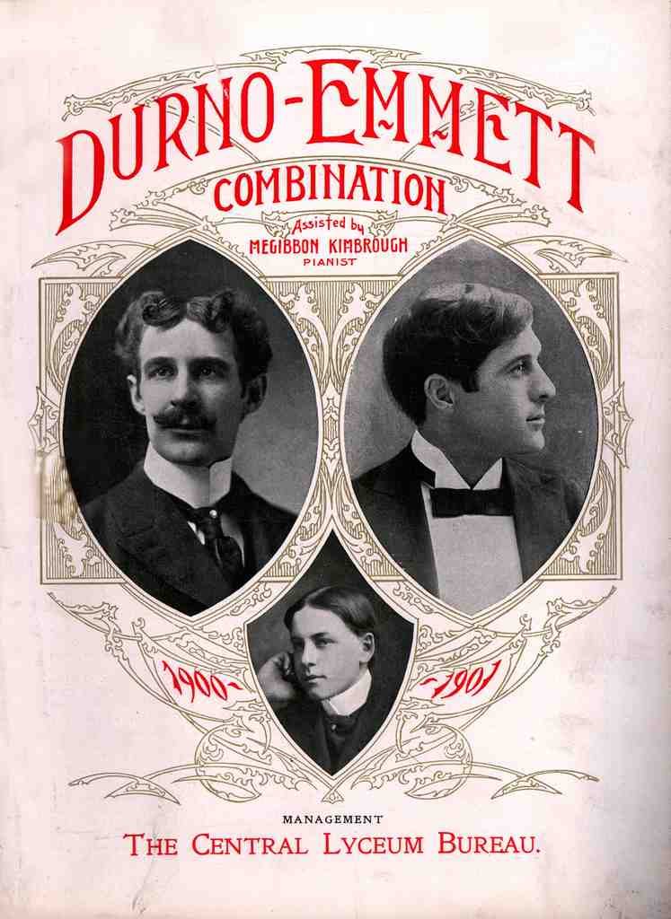 Durno Emmett 2 Magic Magician Vintage A4 Photo Print