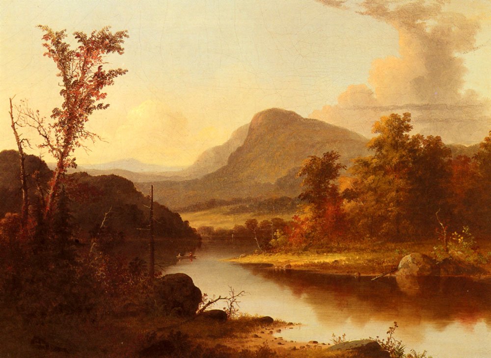 Durrie George Henry Autumn Landscape Art A4 Photo Print